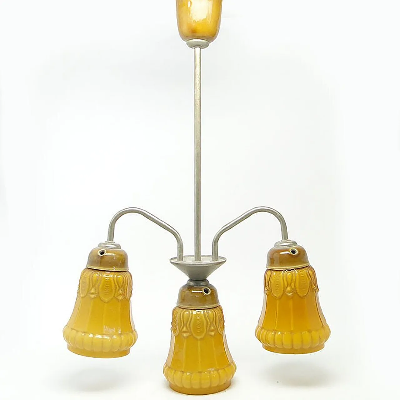 Mid-Century Chandelier from Polam, Germany, 1970s 6