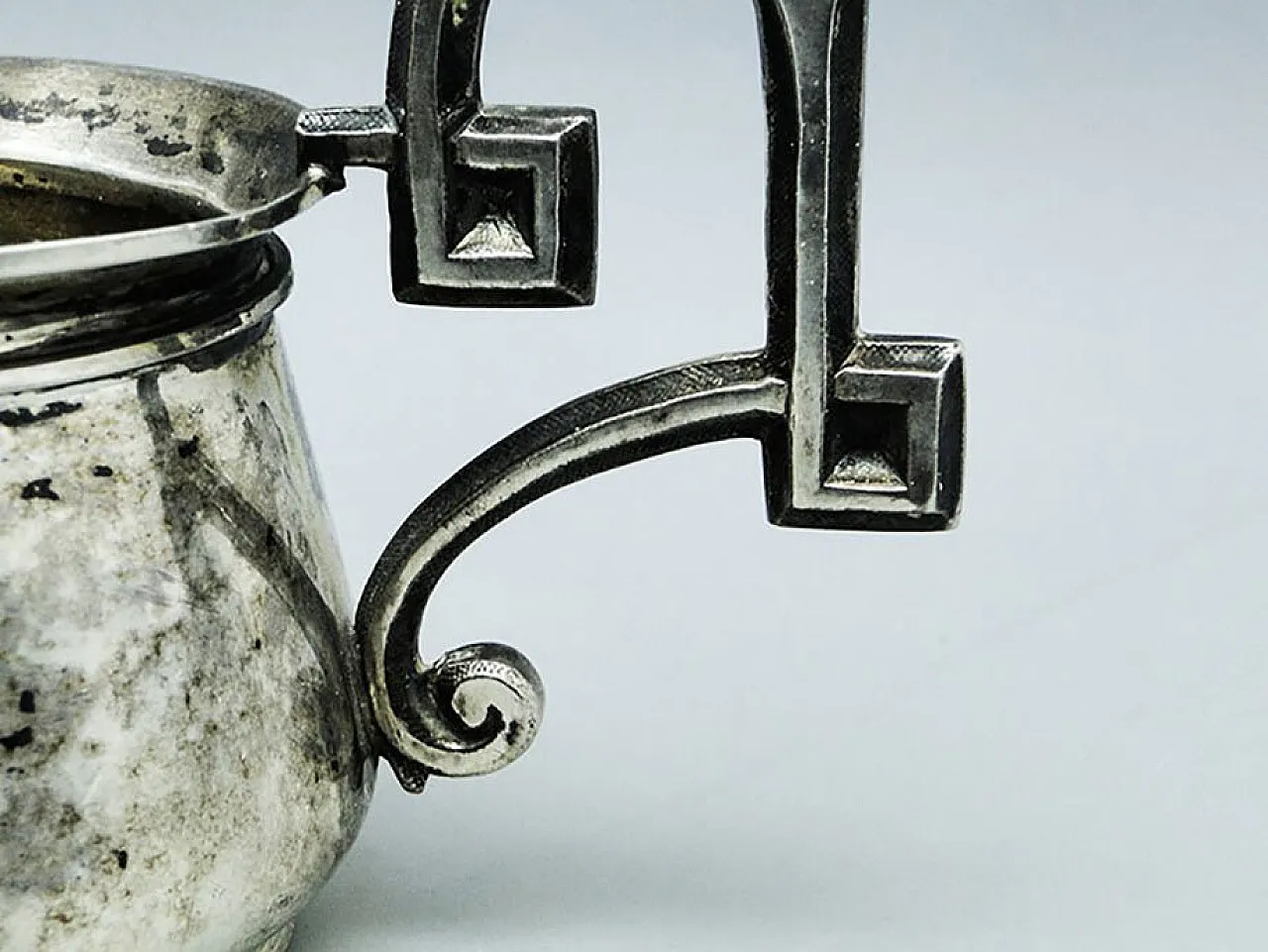 Biedermeier Silver Sugar Bowl, Austria, 19th Century 4