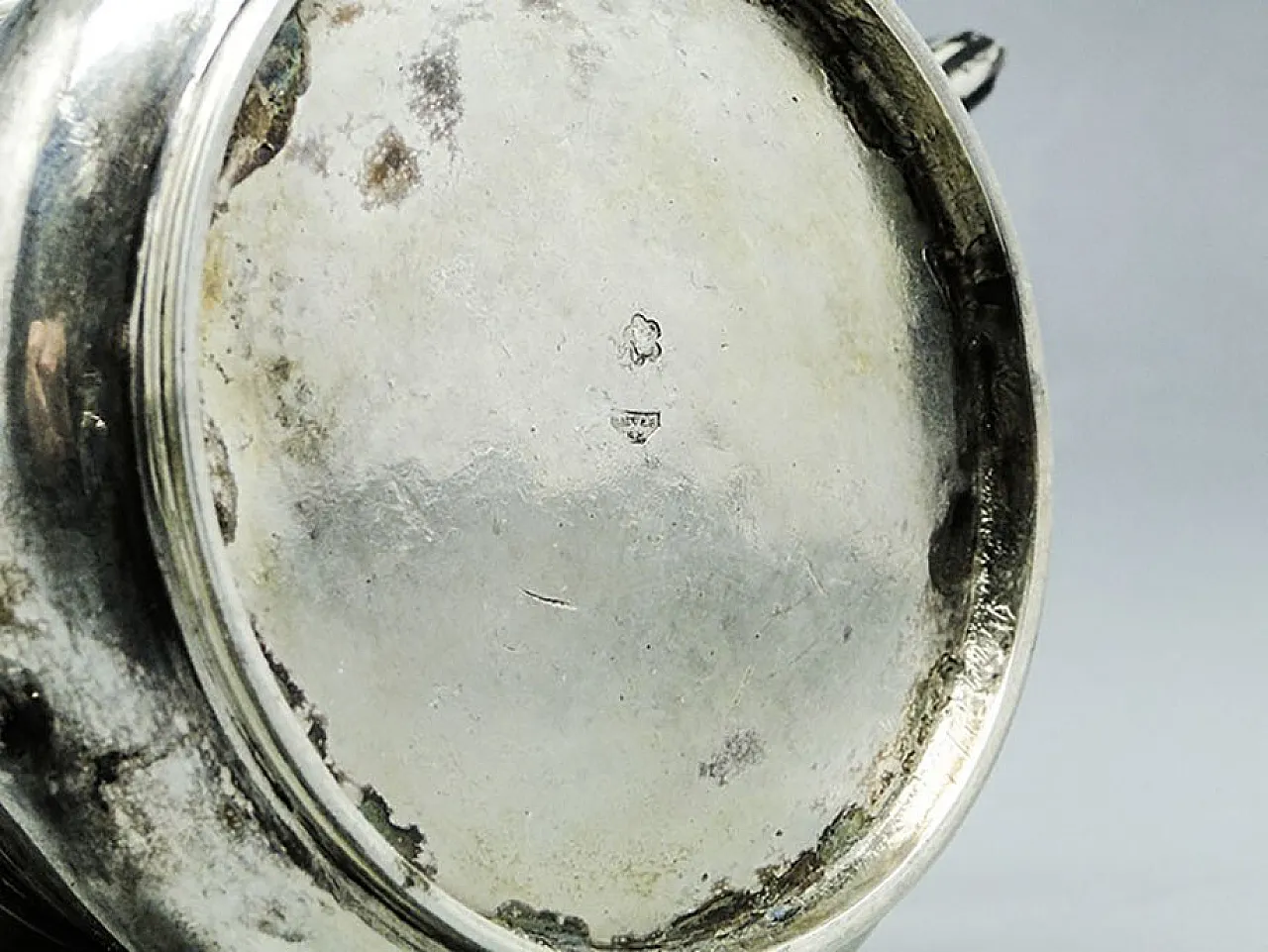 Biedermeier Silver Sugar Bowl, Austria, 19th Century 6