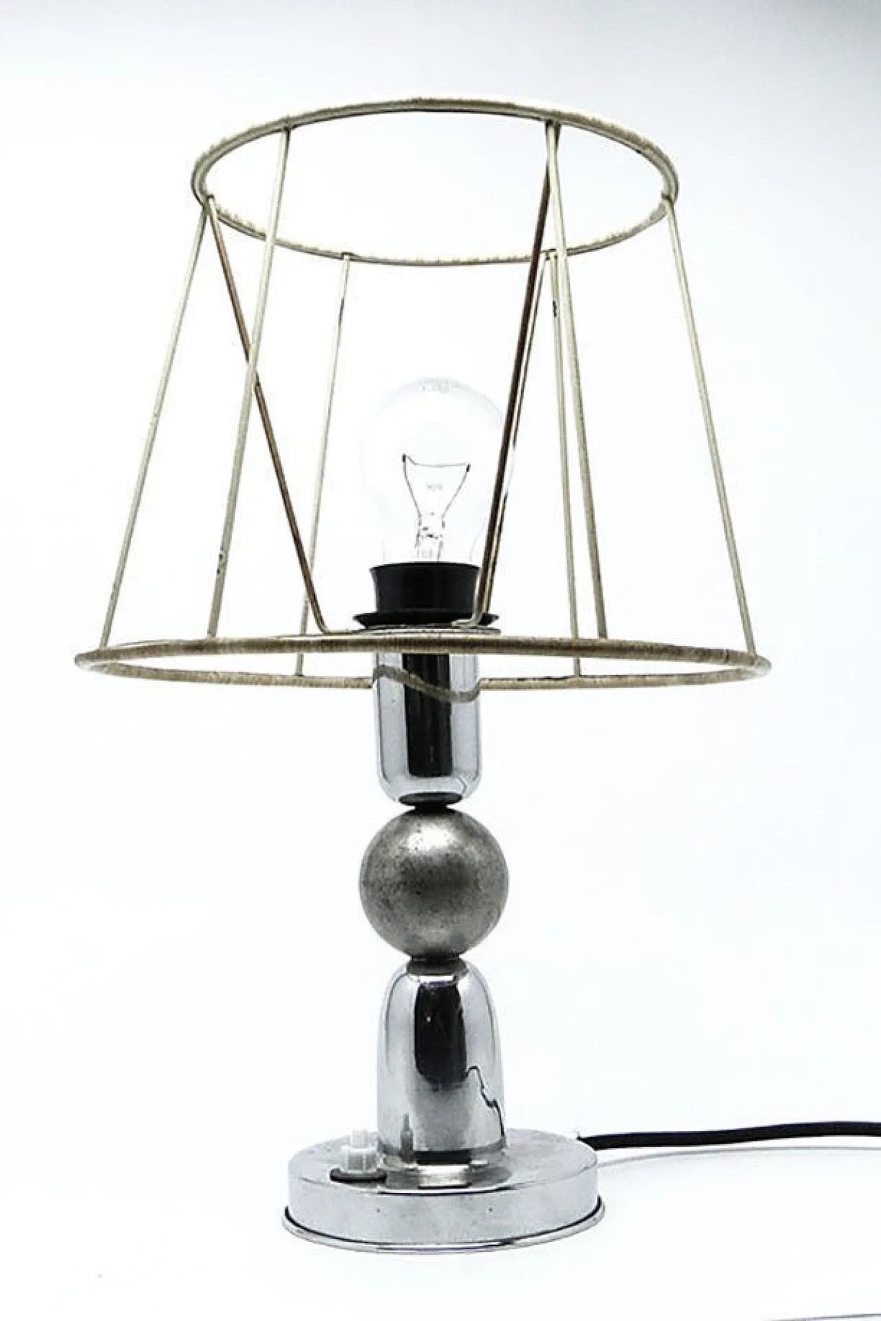 Art Deco Industrial Table Lamp, Belgium, 1970s 1