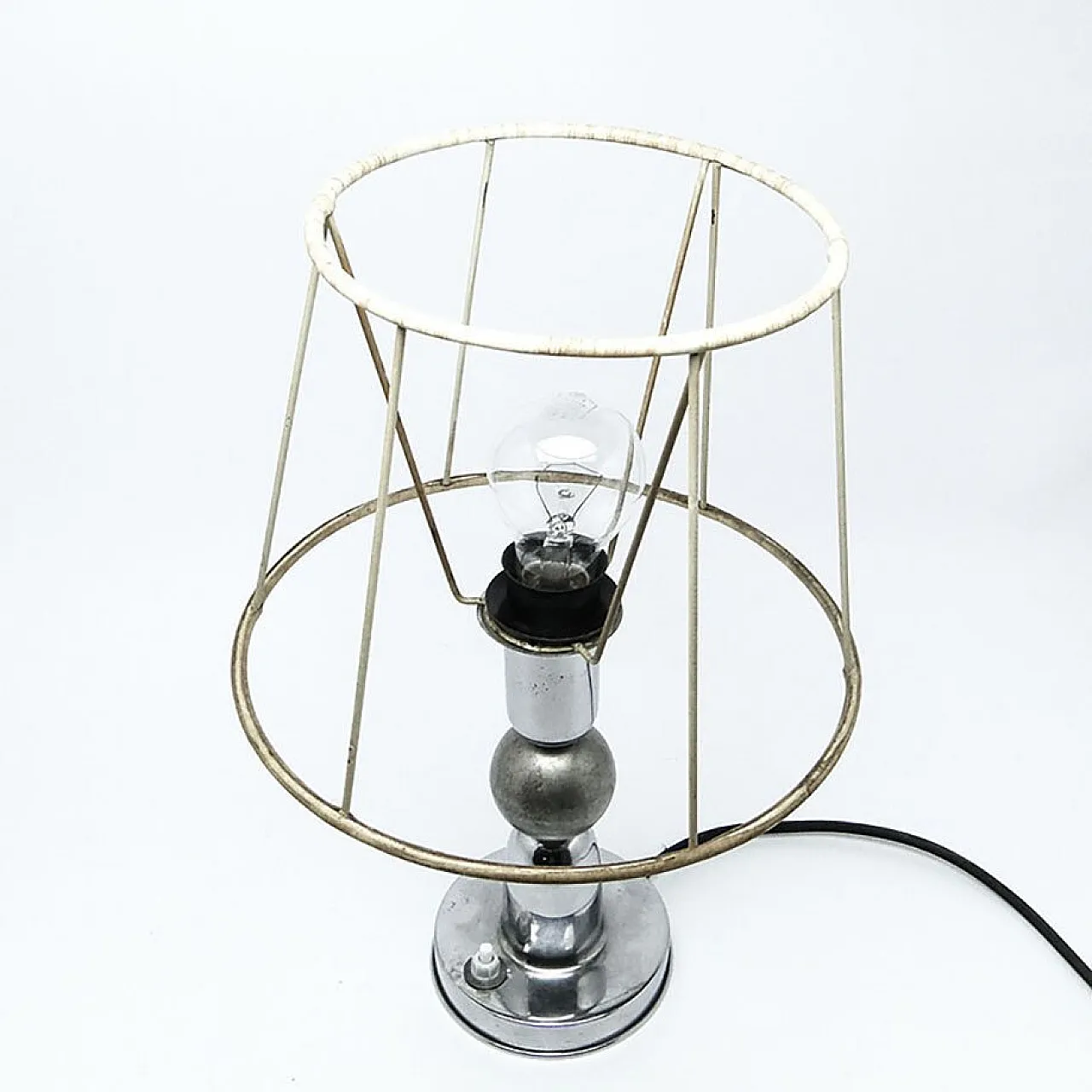 Art Deco Industrial Table Lamp, Belgium, 1970s 3