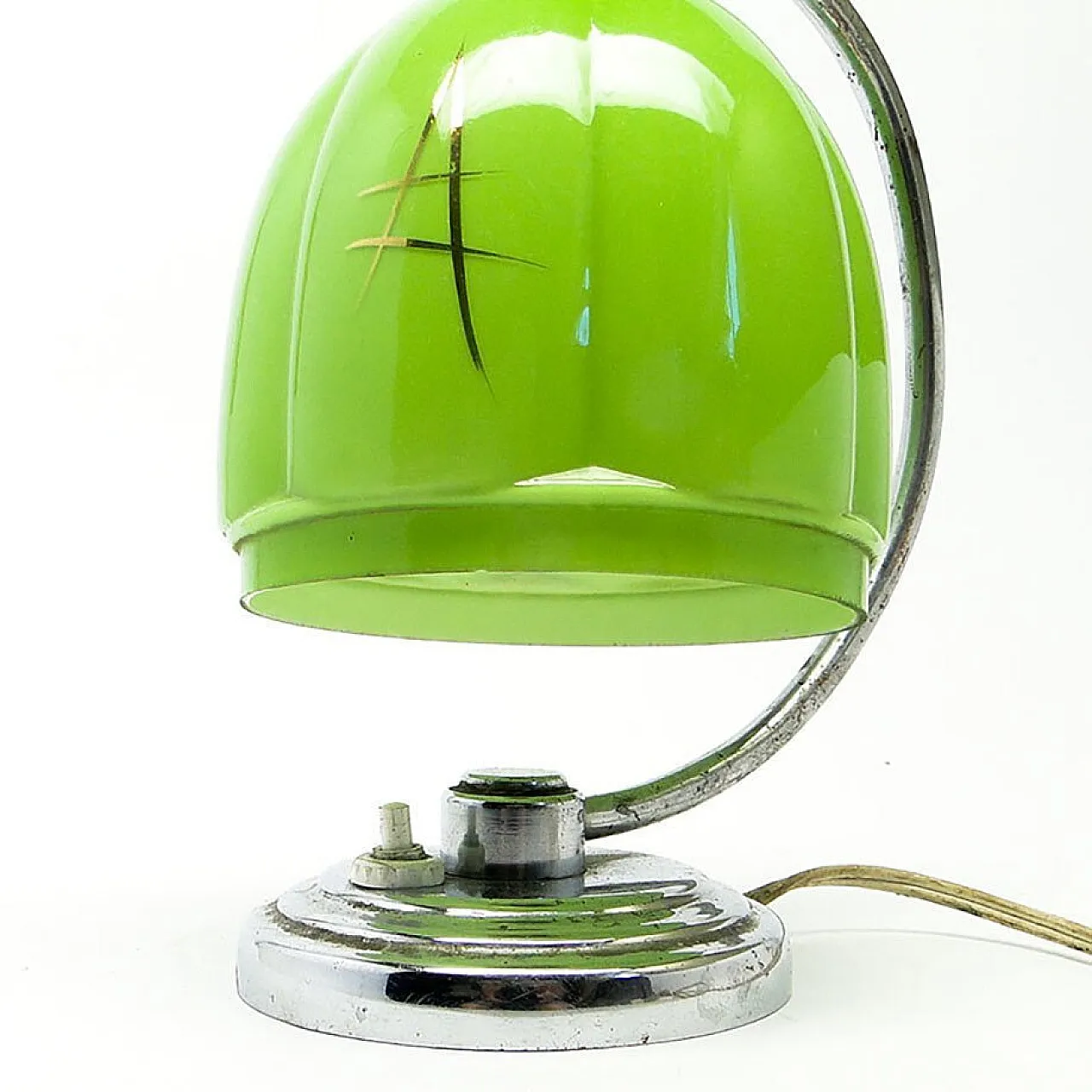 Mid-Century Bedside Lamp from Polam, 1950s 3