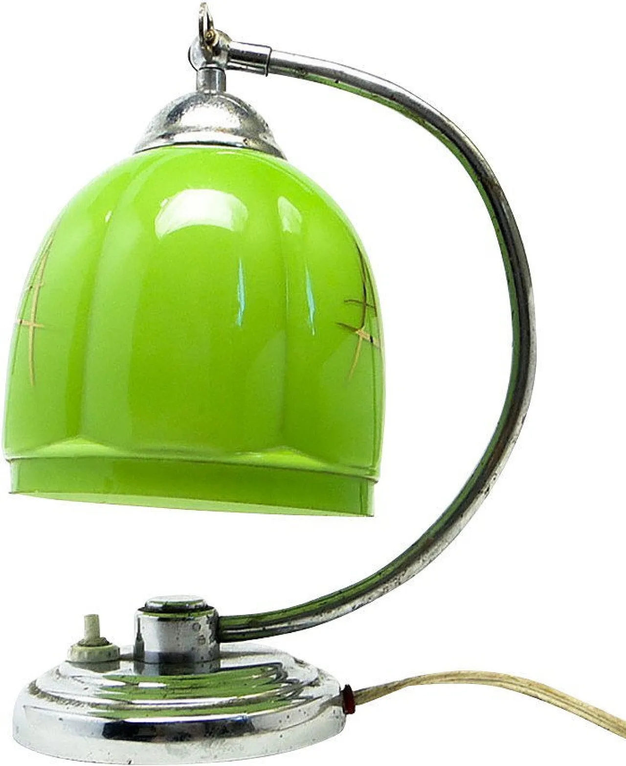 Mid-Century Bedside Lamp from Polam, 1950s 7