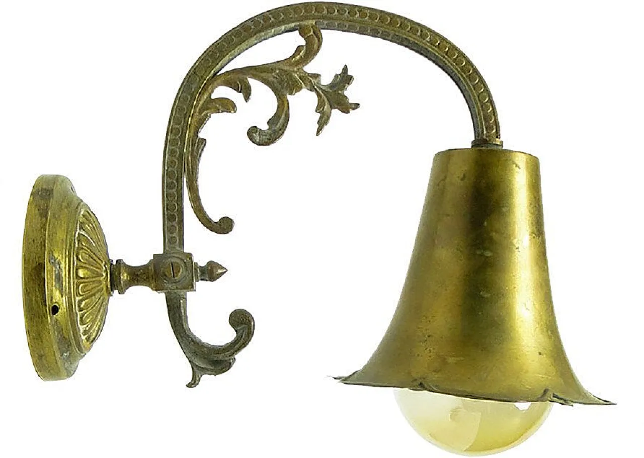 Art Nouveau Wall Lamp, 1900s 13