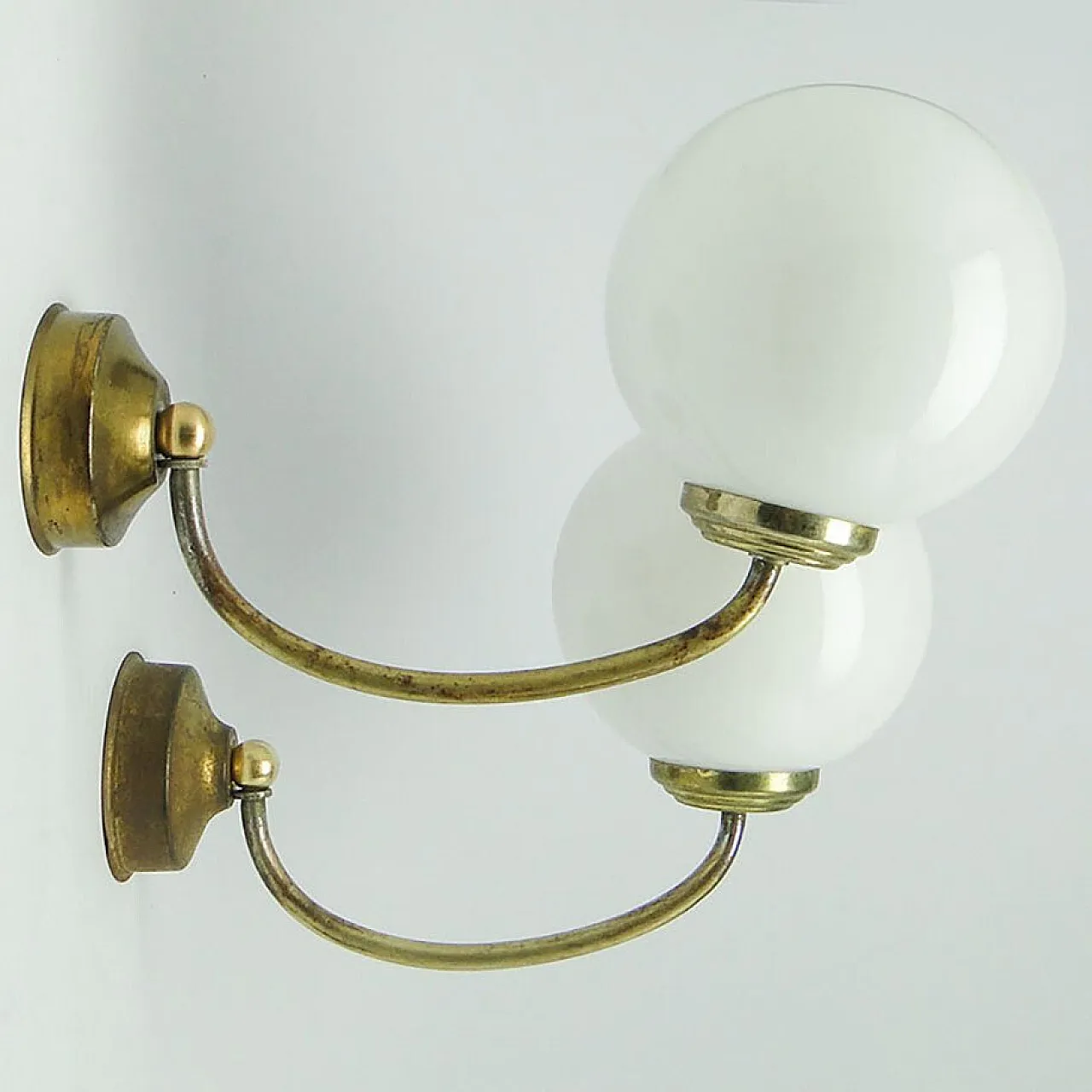 Art Deco Sconces, Poland, 1950s, Set of 2 2