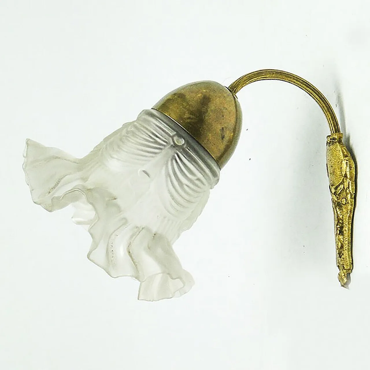 Art Nouveau Wall Lamp, 1970s 1