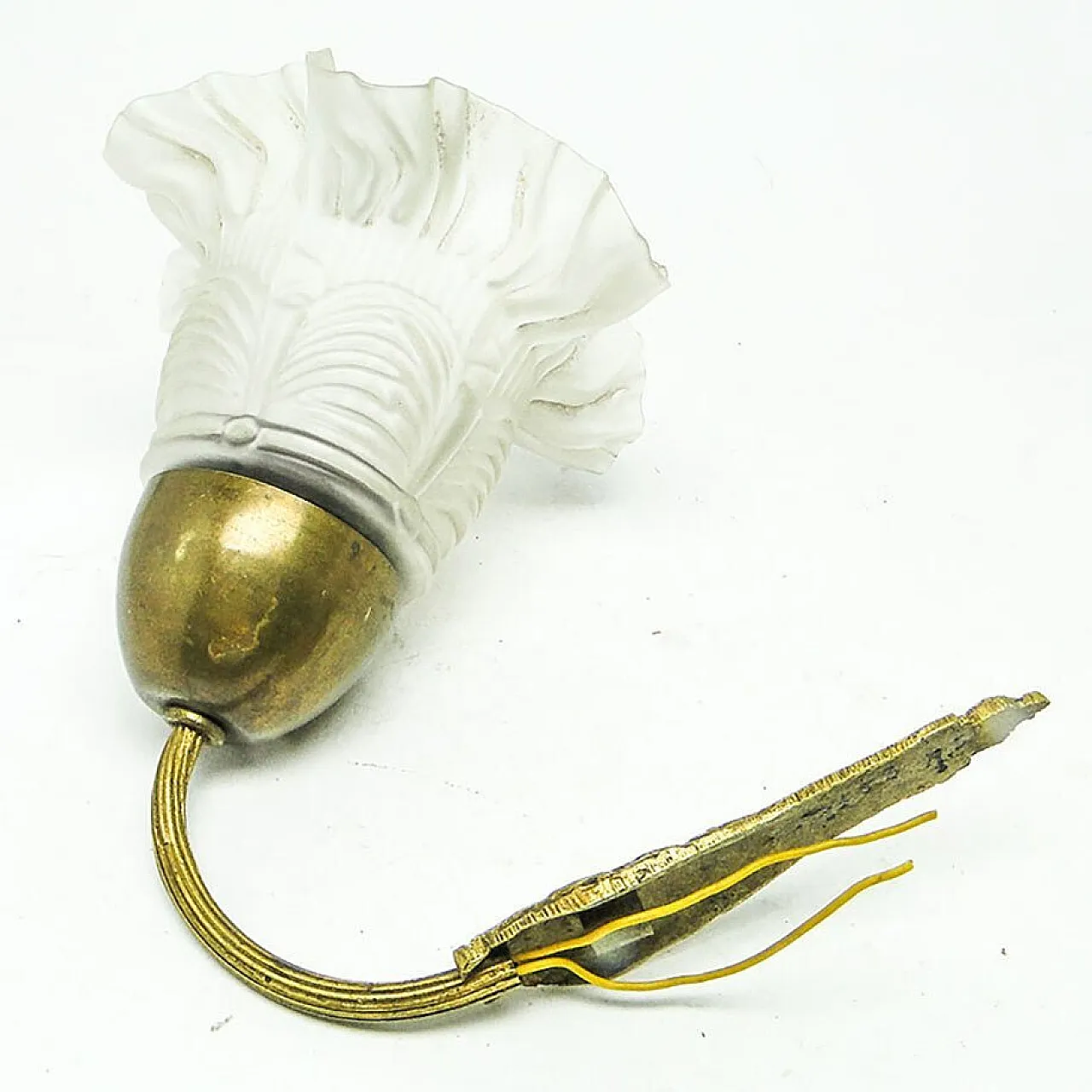 Art Nouveau Wall Lamp, 1970s 5