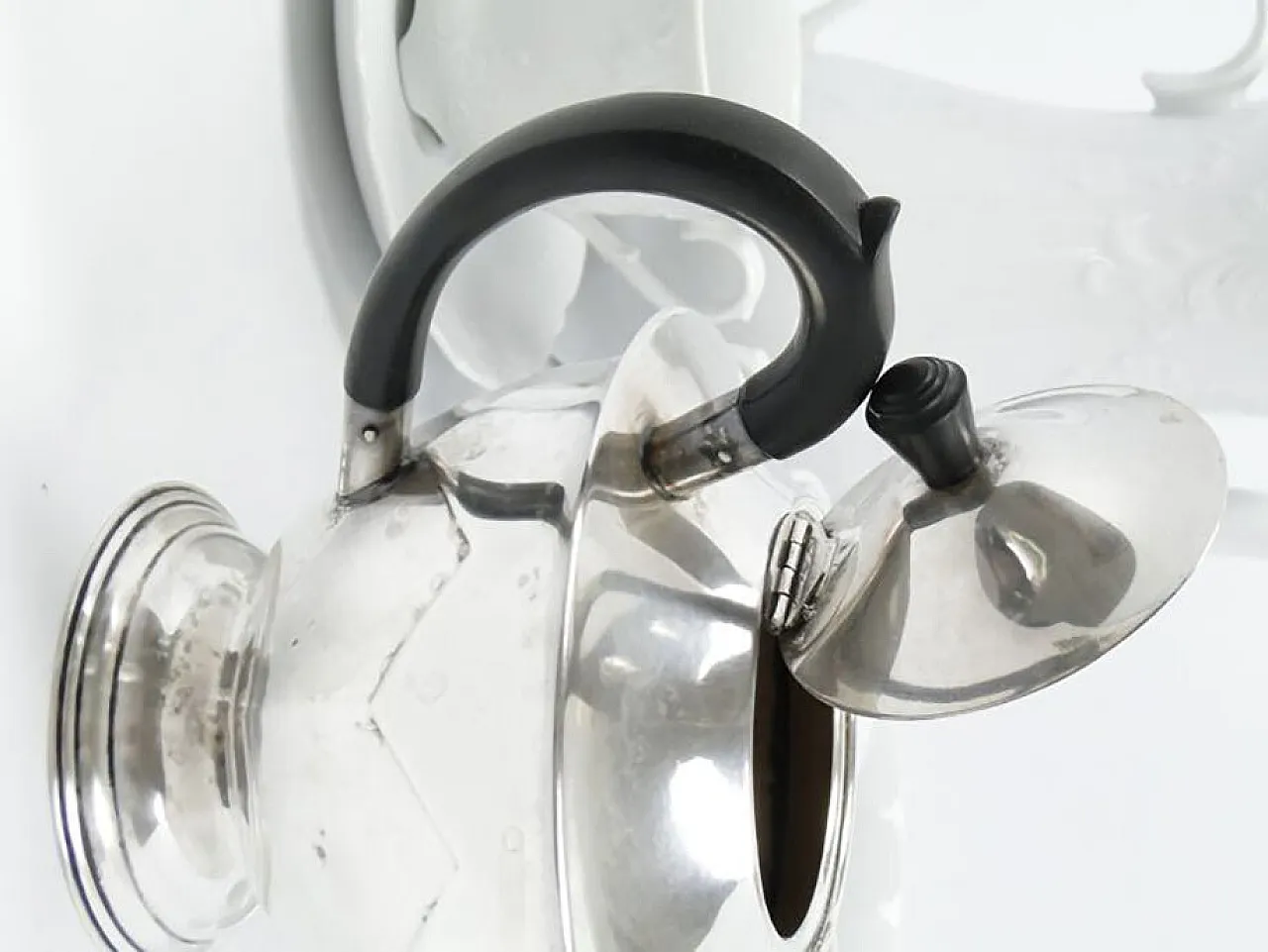 Plated Brass Coffee Pot from Christofle, France, 1930s 2