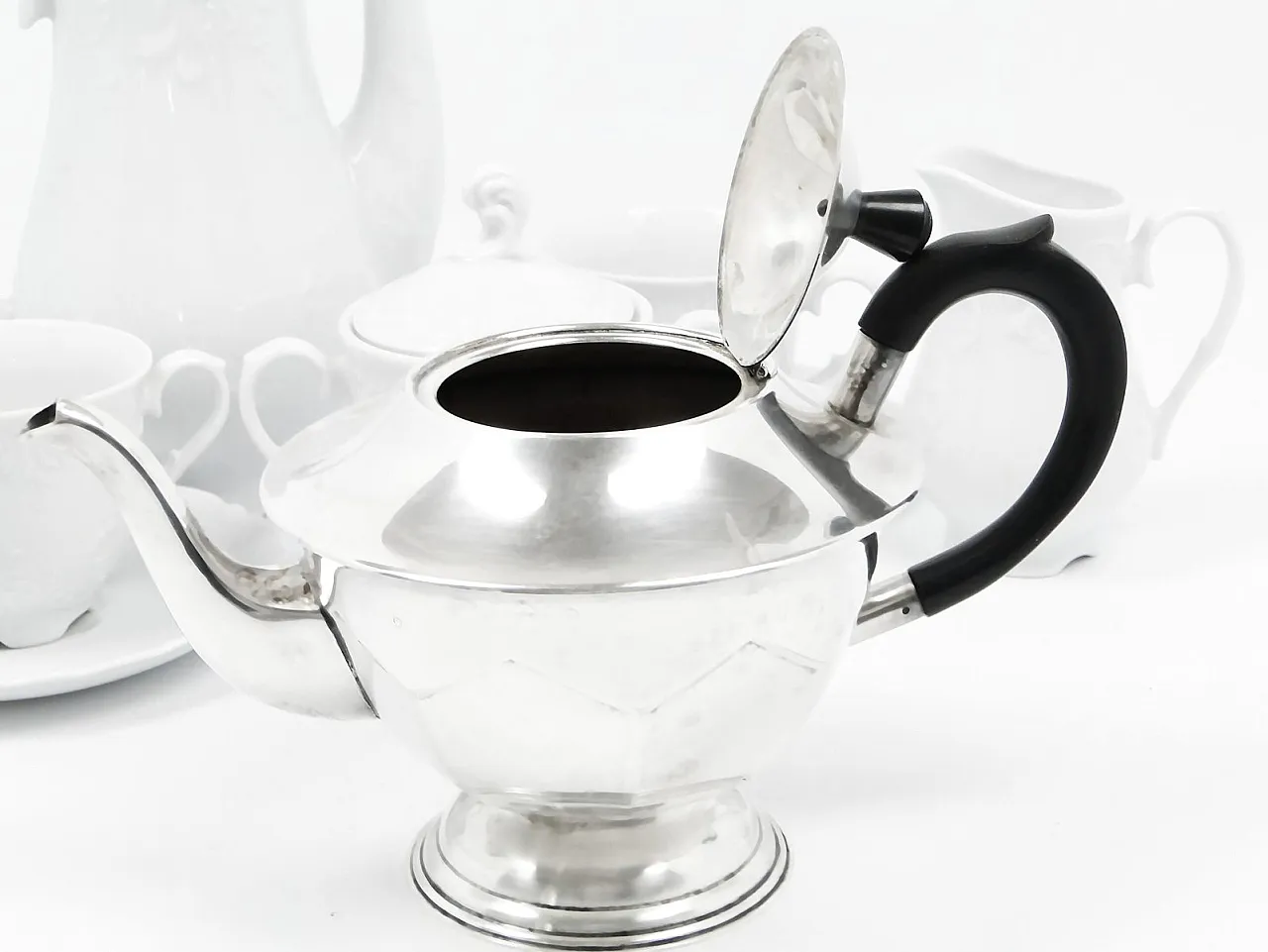 Plated Brass Coffee Pot from Christofle, France, 1930s 7