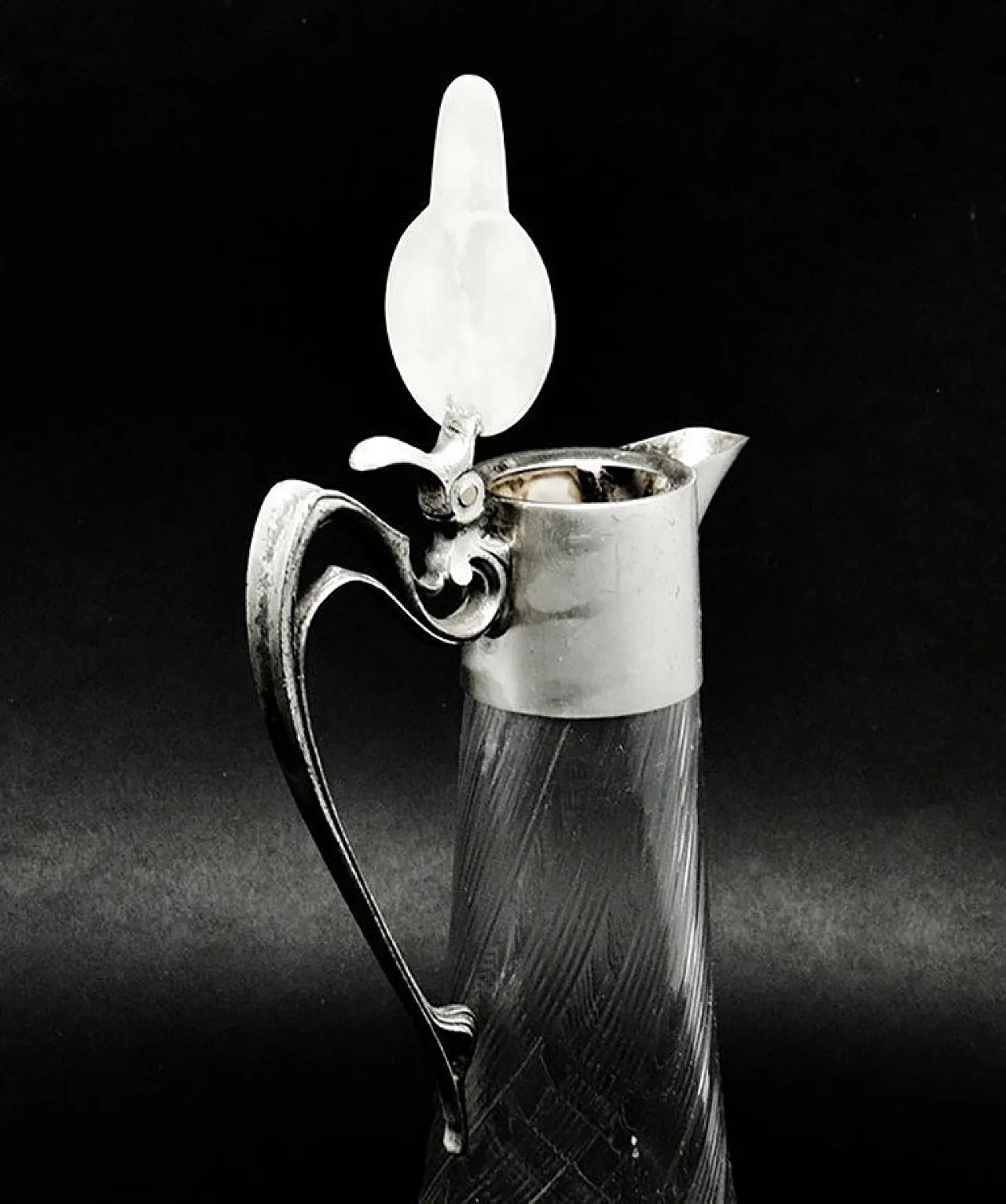 20th Century Wine Jug from Roman Plewkiewic, Warsaw, Poland, 1890s 2
