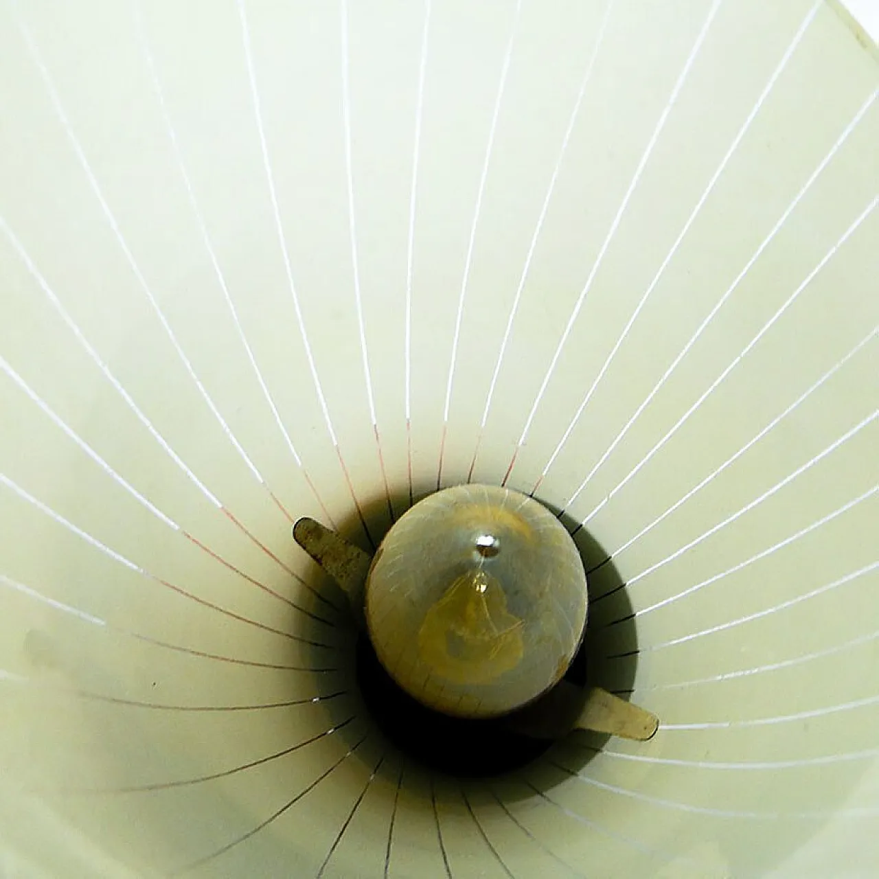 Pop Art Glass Bedside Lamp, Poland, 1960s 4