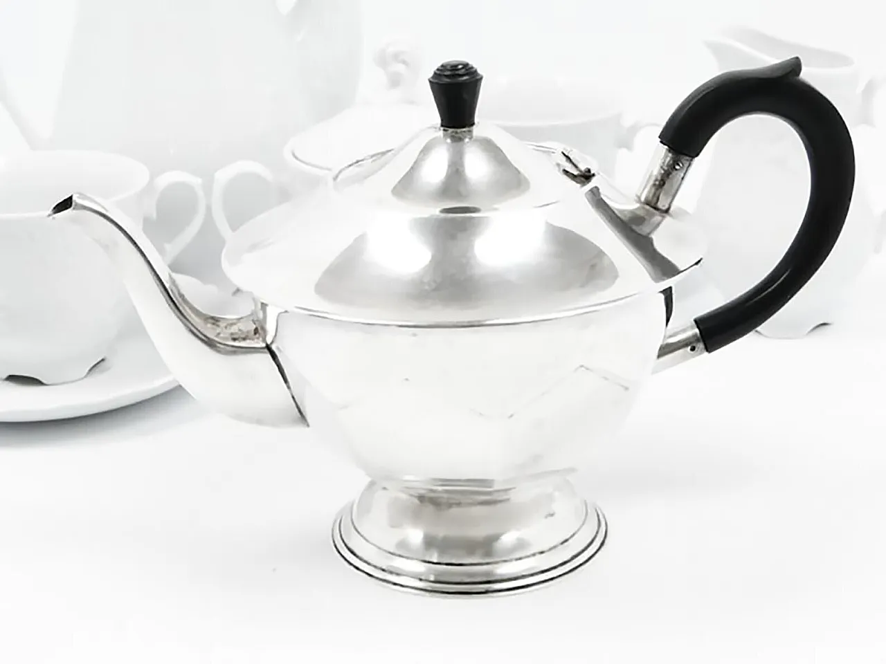Plated Brass Coffee Pot from Christofle, France, 1930s 13