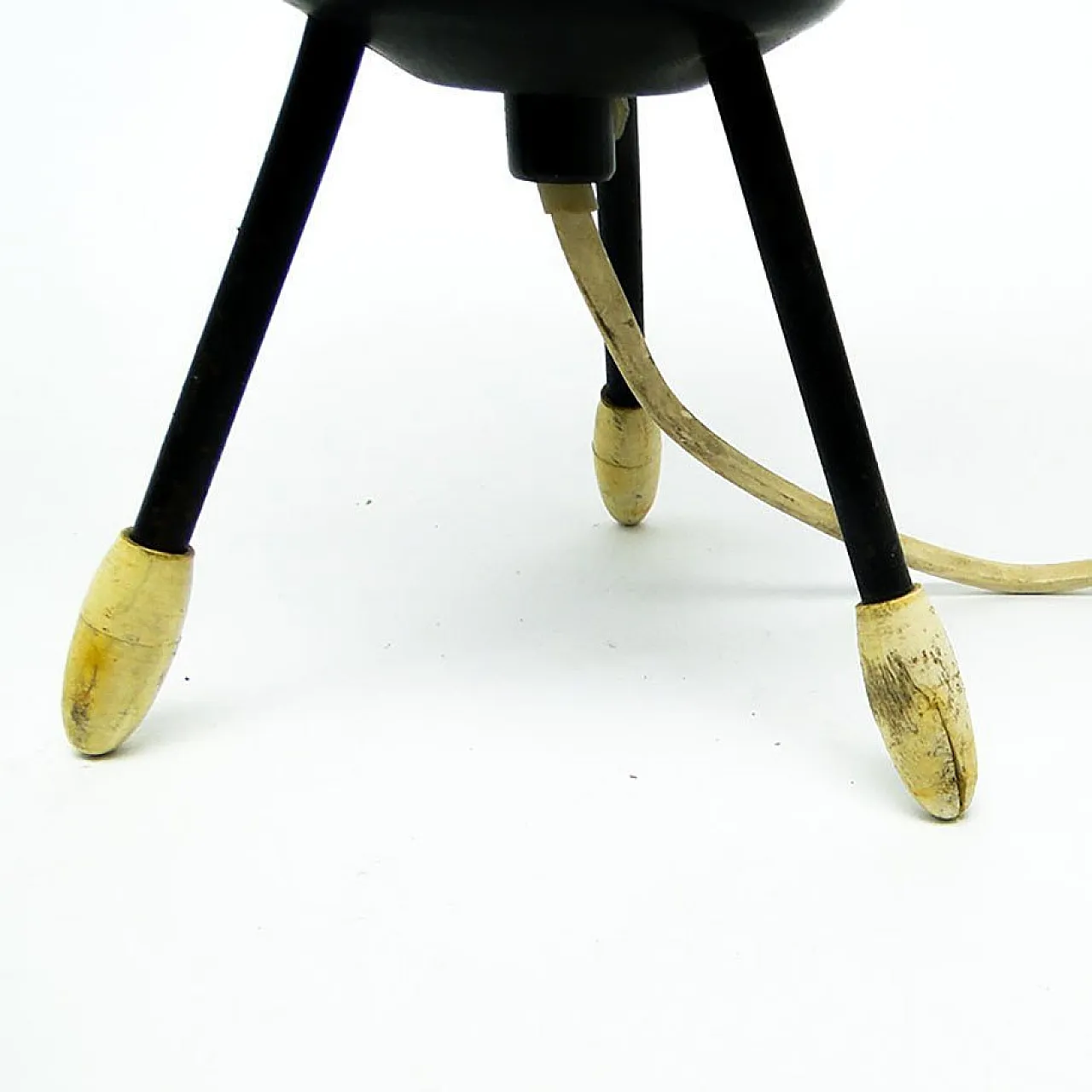 Pop Art Glass Bedside Lamp, Poland, 1960s 5