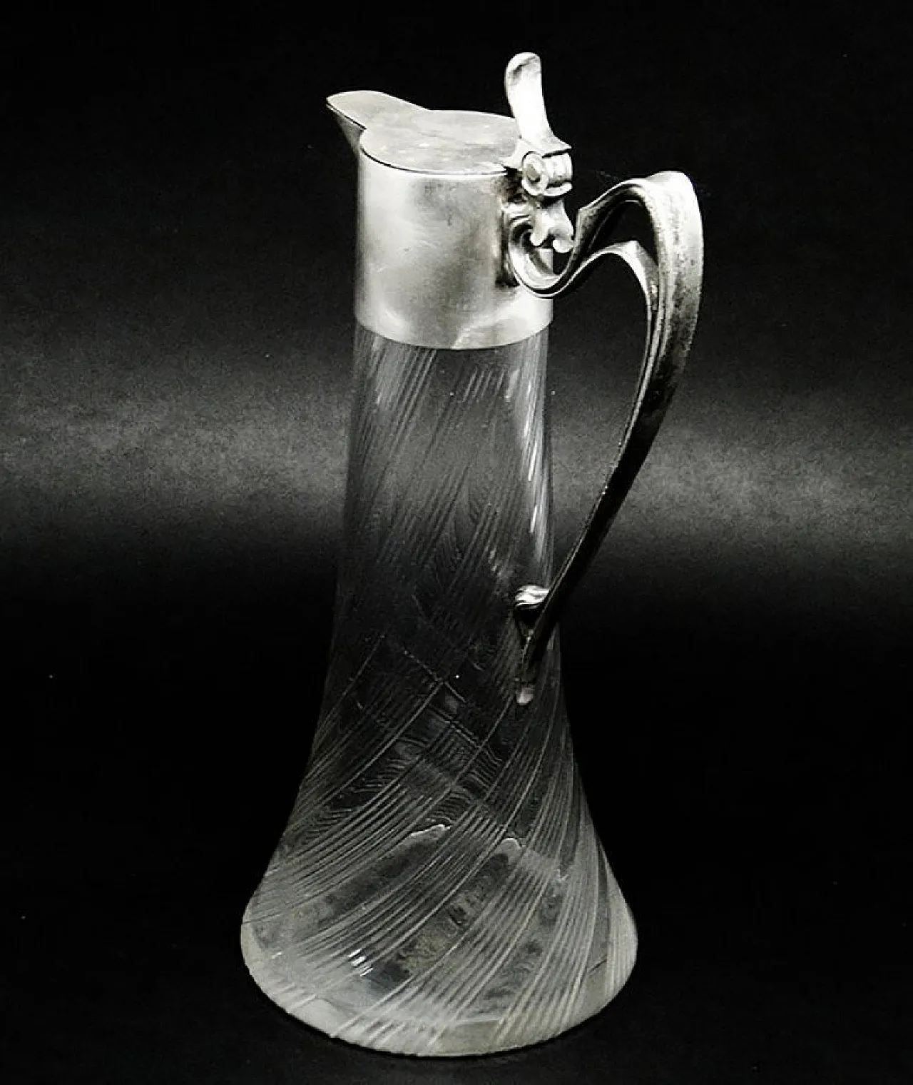 20th Century Wine Jug from Roman Plewkiewic, Warsaw, Poland, 1890s 6