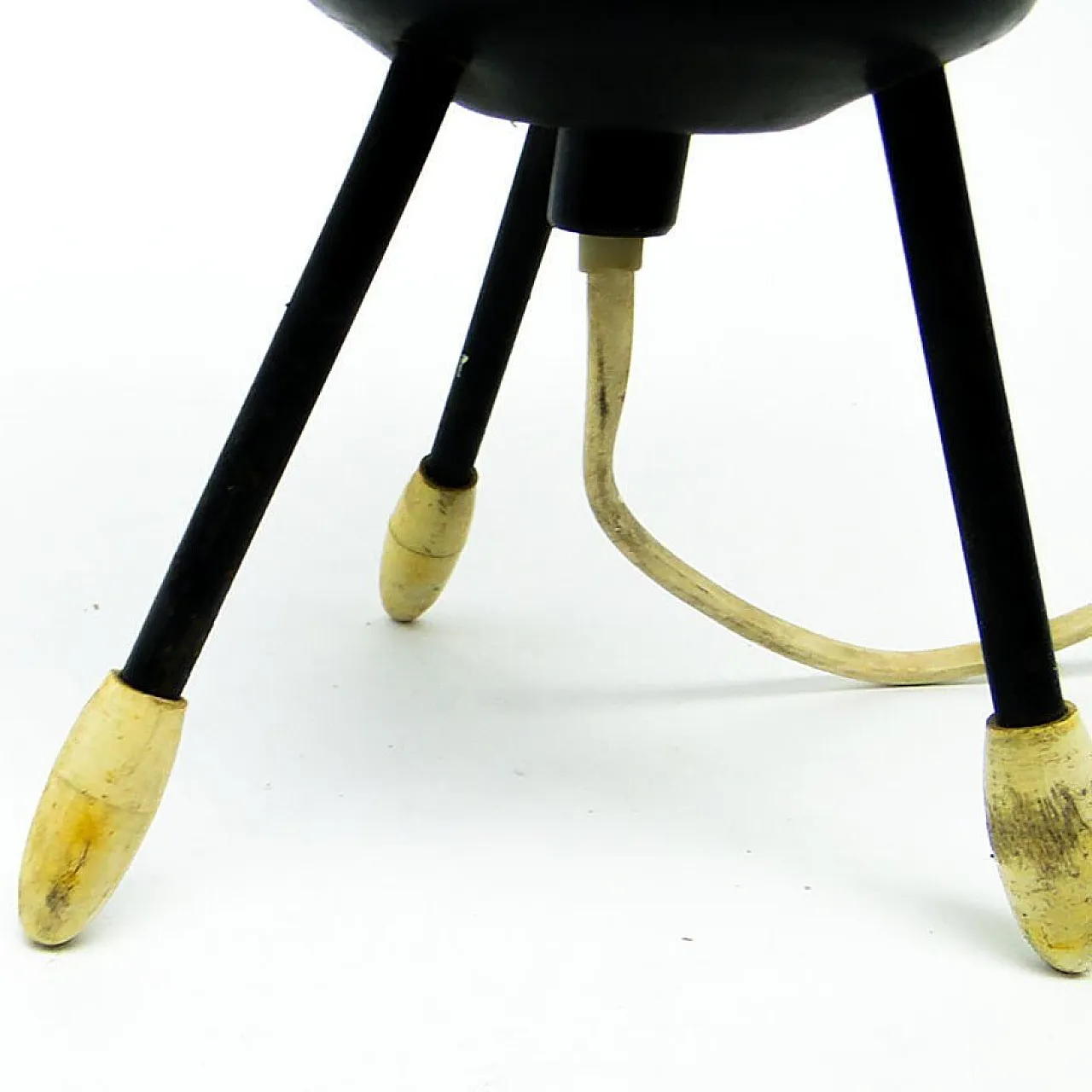 Pop Art Glass Bedside Lamp, Poland, 1960s 6