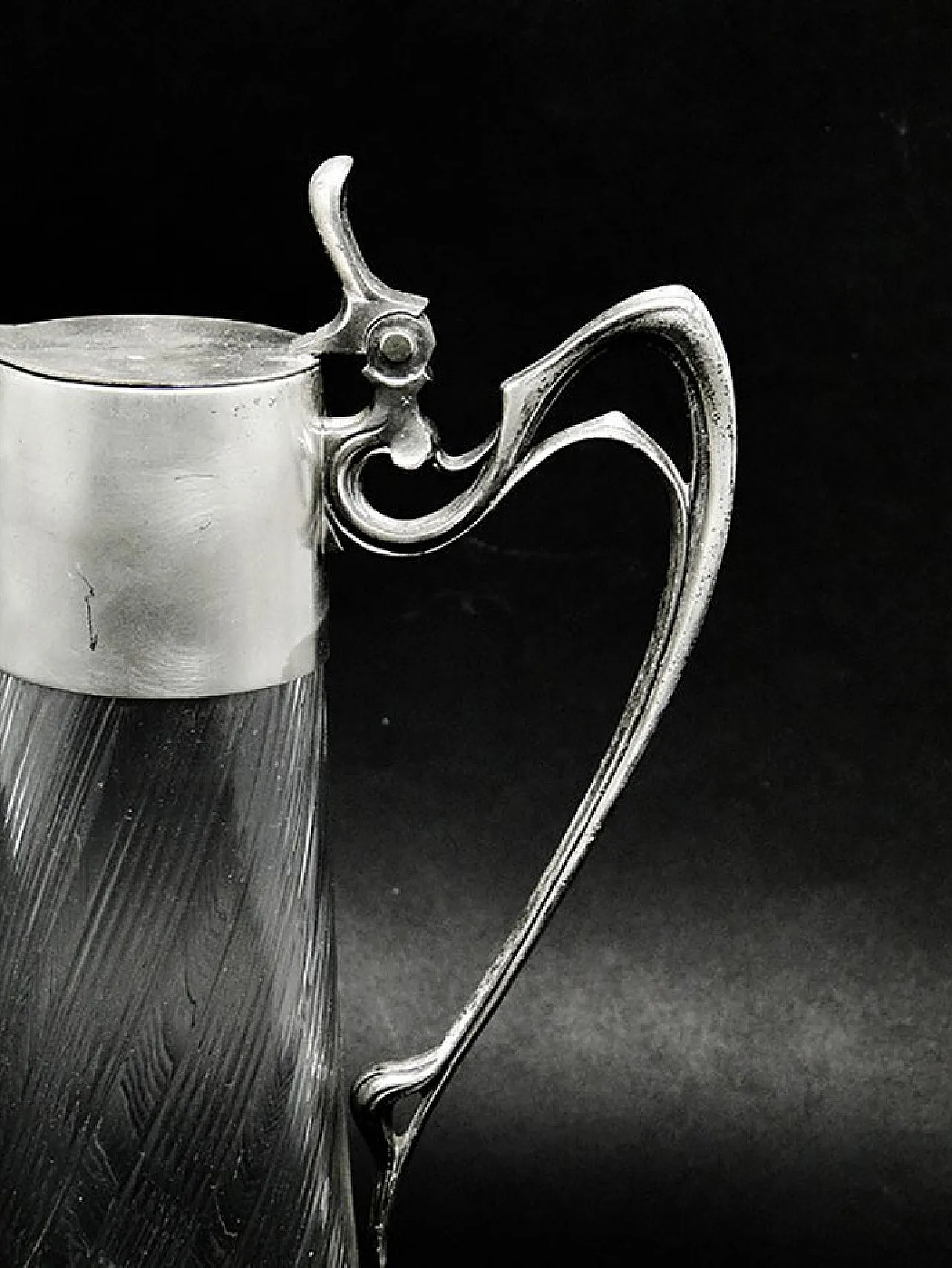 20th Century Wine Jug from Roman Plewkiewic, Warsaw, Poland, 1890s 7