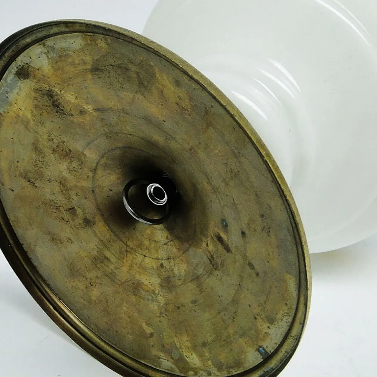 Mid-Century Pendant Lamp from Polam, 1970s 5