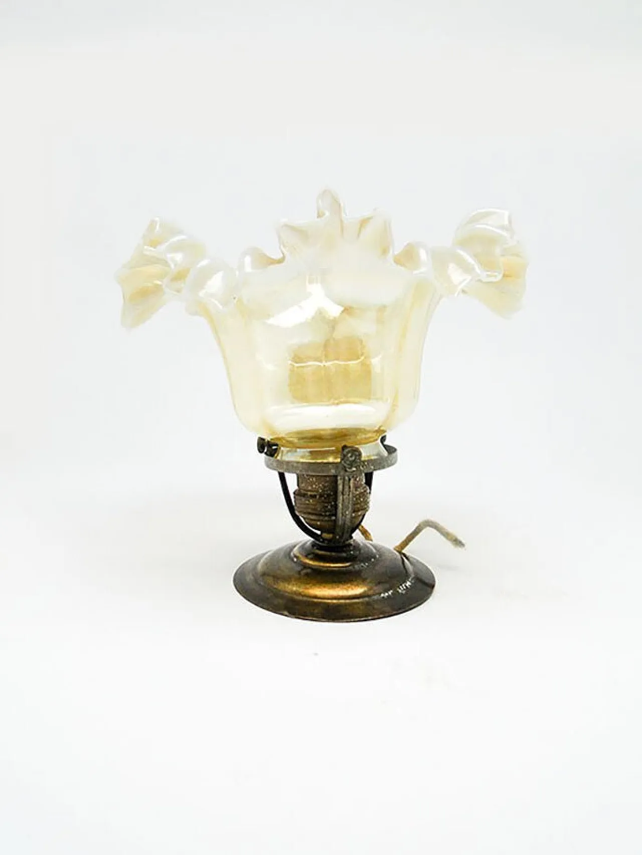 Early 20th Century Glass Pendant Lamp 2