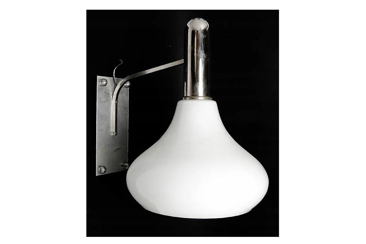 Art Deco Wall Lamp, Poland, 1970s 2