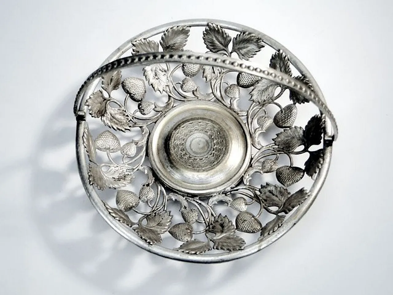 Fruit Basket from Fraget, Poland, Early 20th Century 3