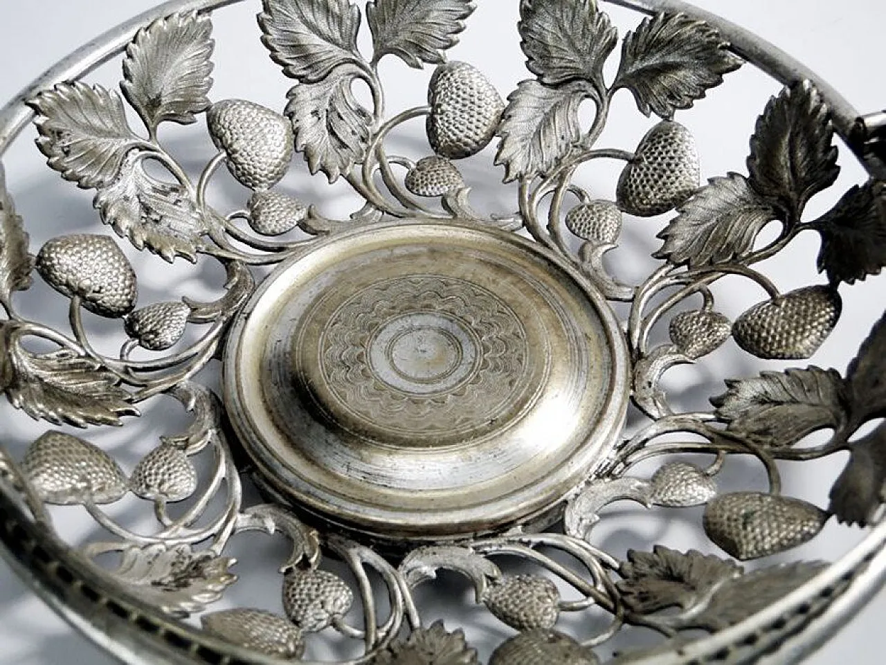Fruit Basket from Fraget, Poland, Early 20th Century 9
