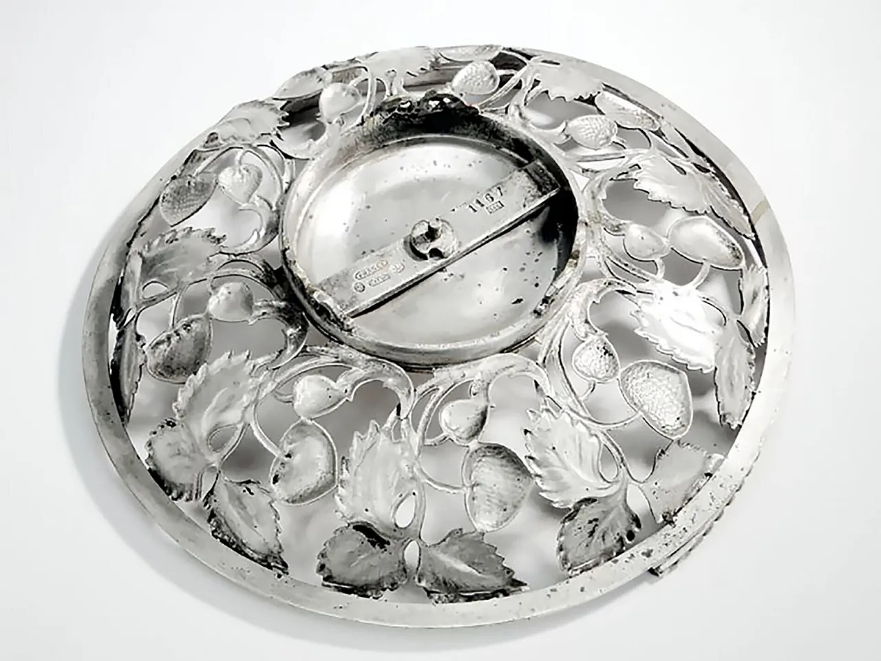 Fruit Basket from Fraget, Poland, Early 20th Century 10