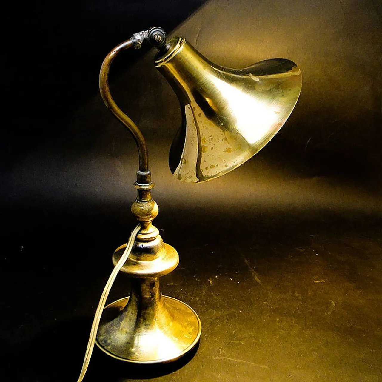 Lampada da tavolo industriale Art Déco, Germania, anni '30 2
