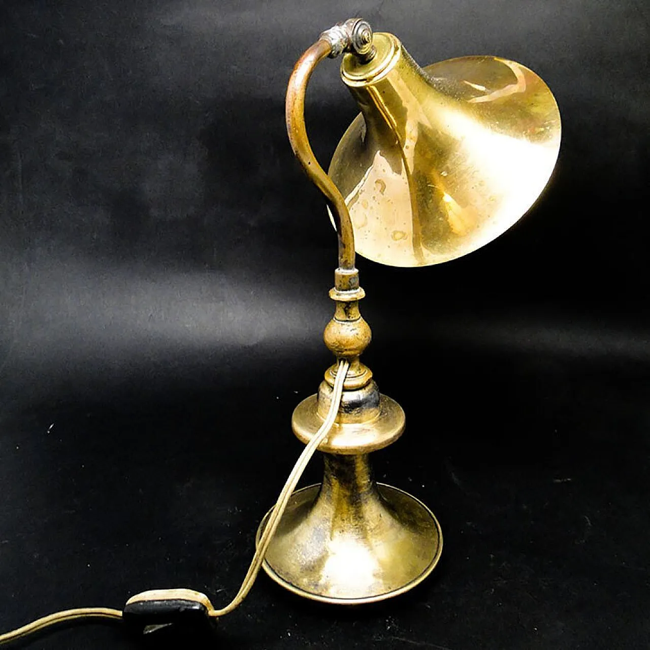 Lampada da tavolo industriale Art Déco, Germania, anni '30 4