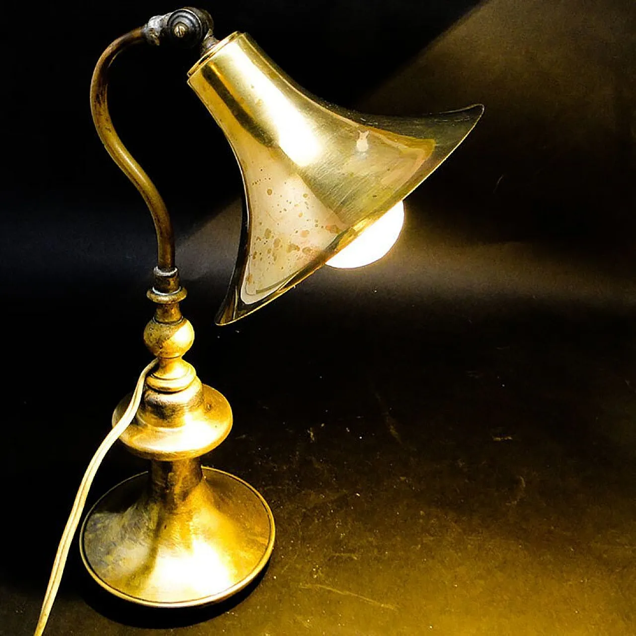 Lampada da tavolo industriale Art Déco, Germania, anni '30 11