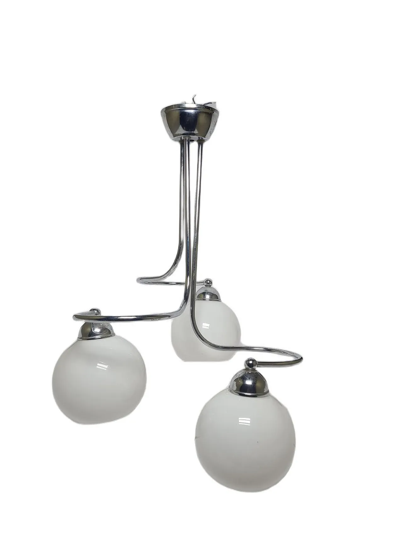 Lampadario in stile Art Déco, Polonia, anni '70 1