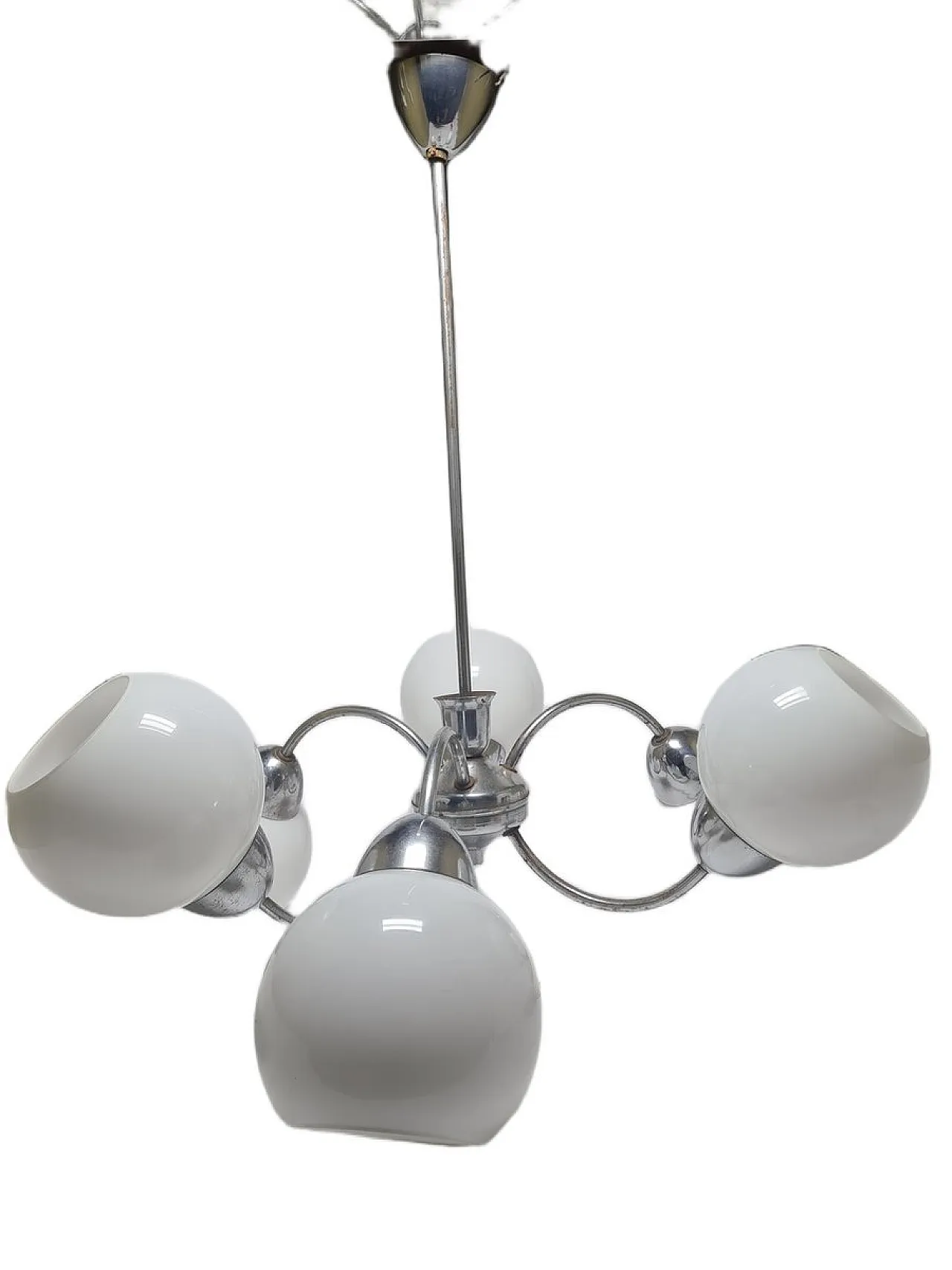 Lampadario in stile Art Déco, Polonia, anni '60 2