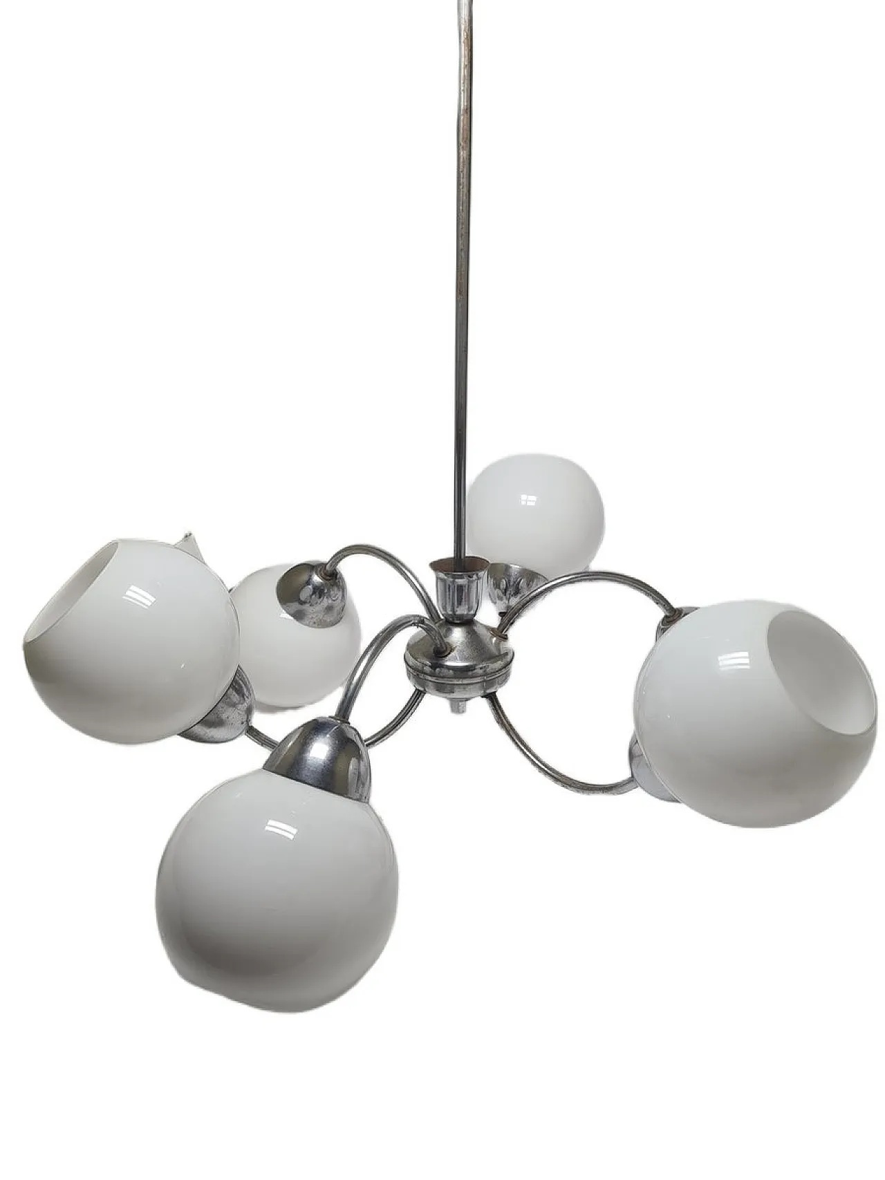 Lampadario in stile Art Déco, Polonia, anni '60 3