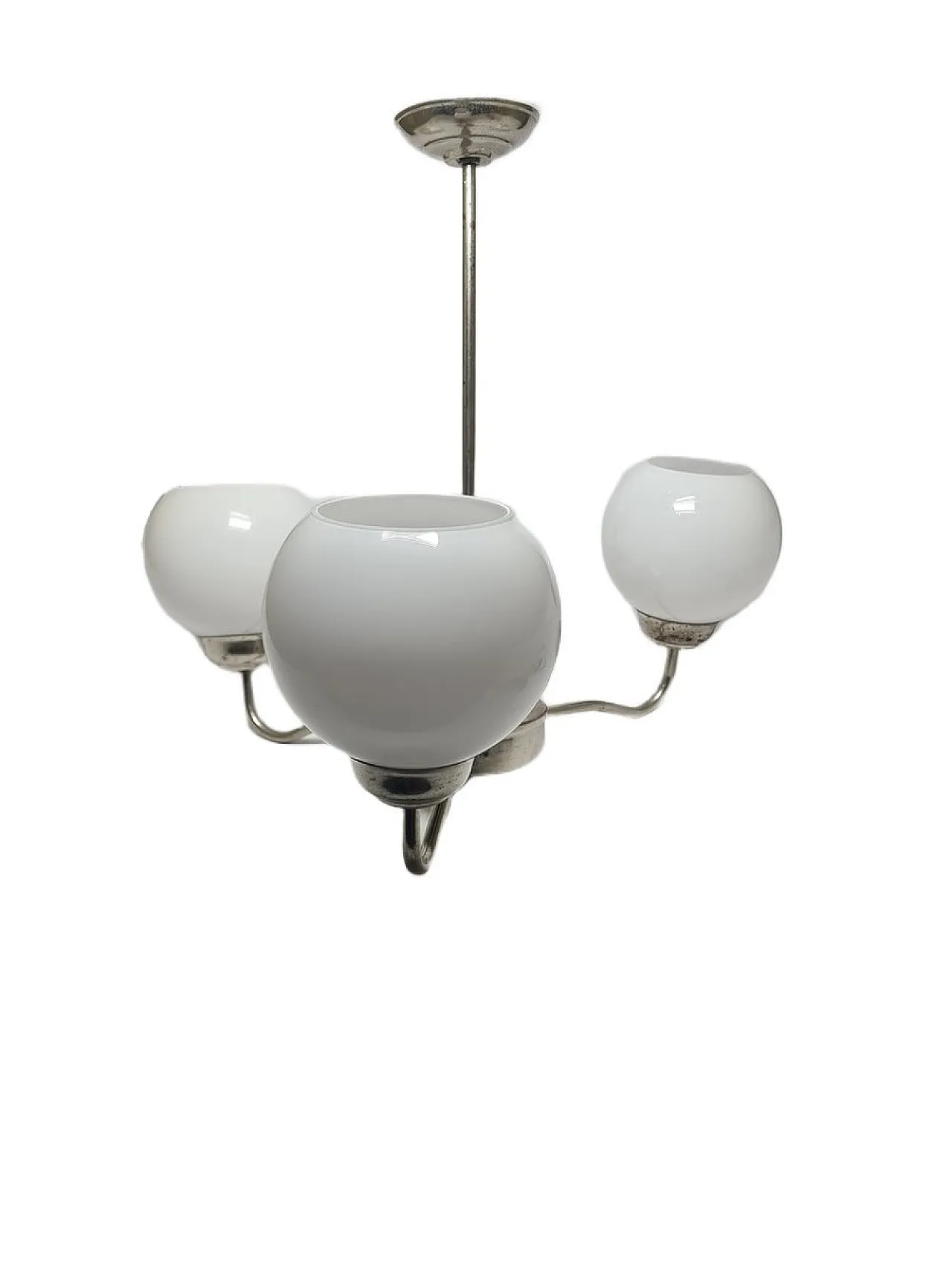 Lampadario in stile Art Déco, Polonia, anni '60 1