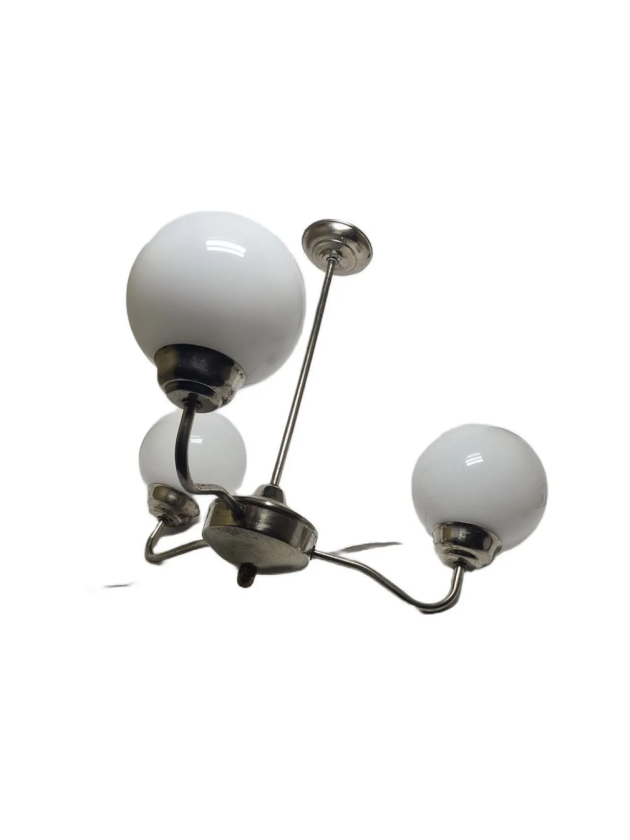 Lampadario in stile Art Déco, Polonia, anni '60 3