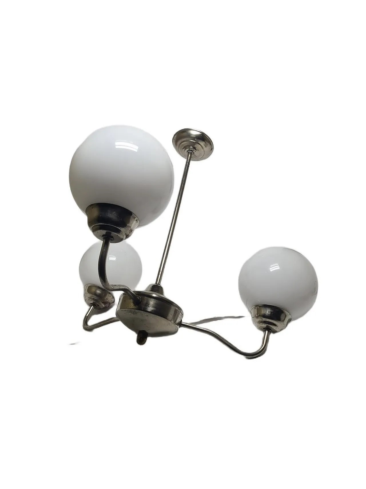 Lampadario in stile Art Déco, Polonia, anni '60 4