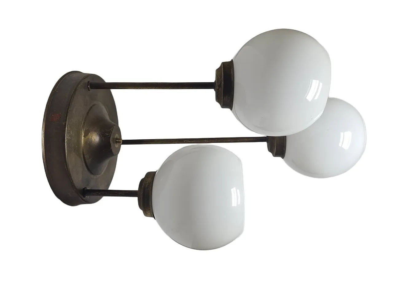 Lampadario Art Nouveau, Polonia, anni '70 4