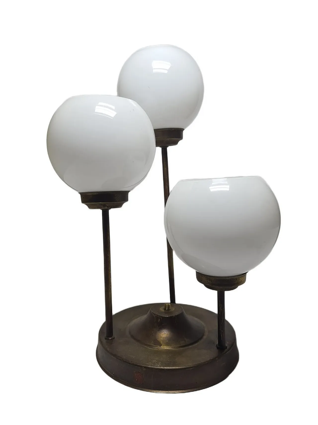 Lampadario Art Nouveau, Polonia, anni '70 5