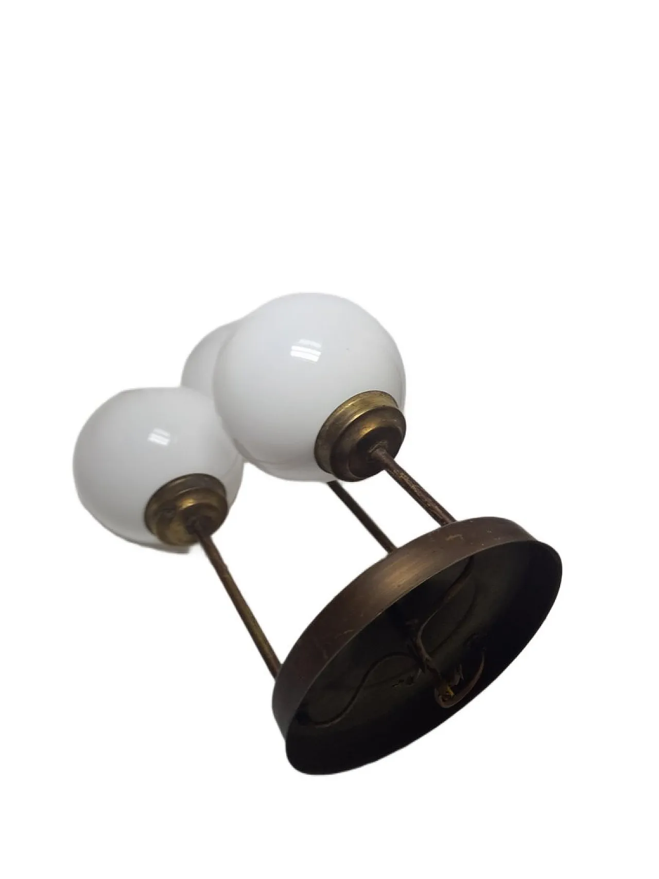 Lampadario Art Nouveau, Polonia, anni '70 10