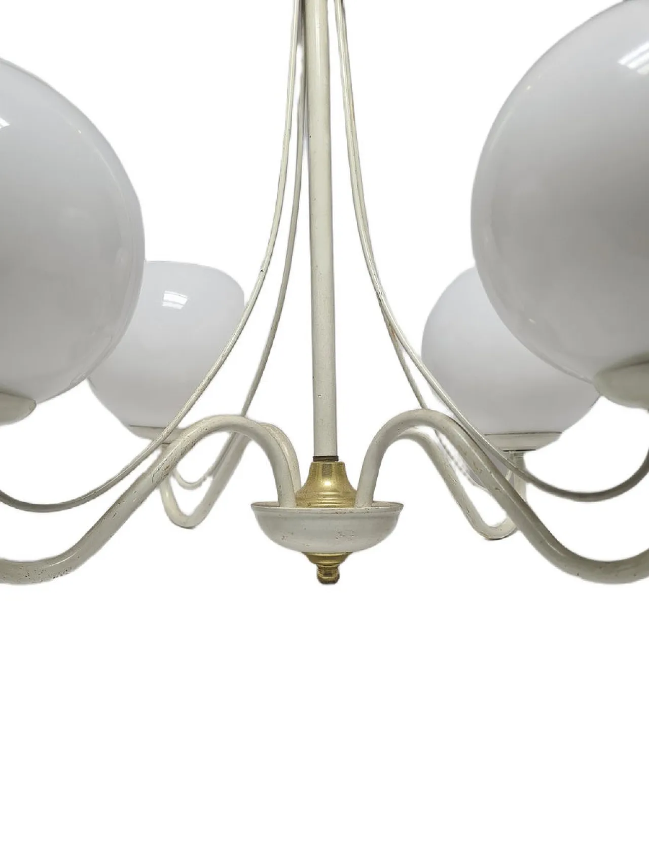 Lampadario Art Nouveau, Polonia, anni '70 4