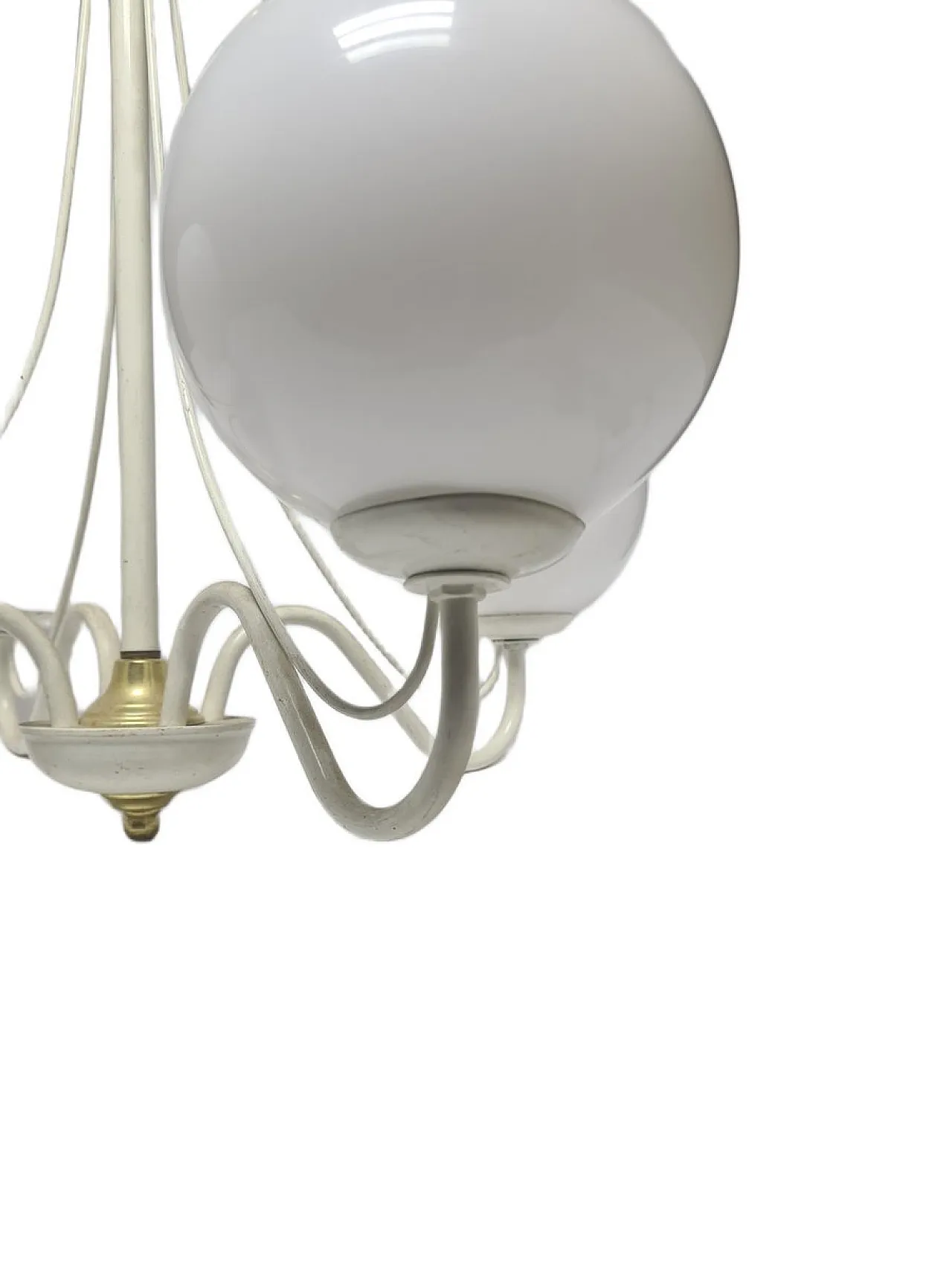 Lampadario Art Nouveau, Polonia, anni '70 5