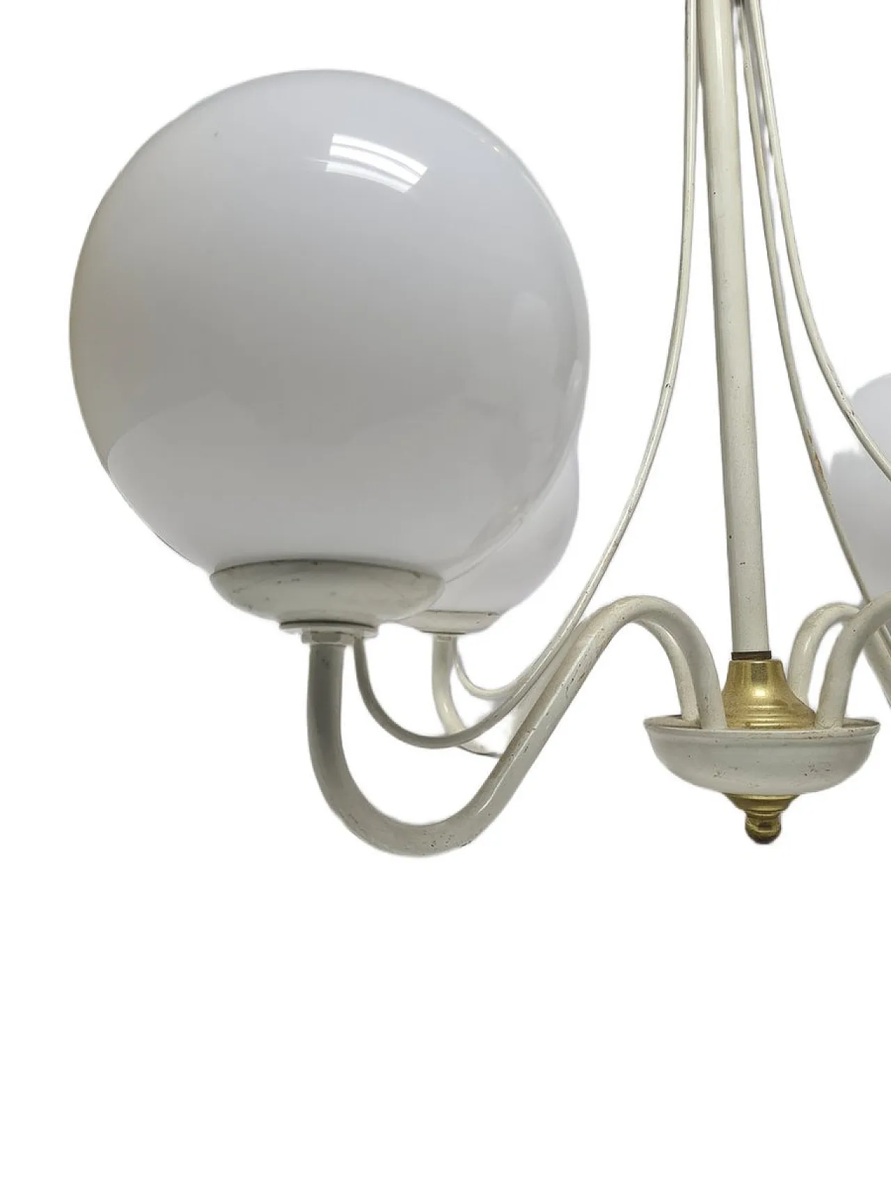 Lampadario Art Nouveau, Polonia, anni '70 6