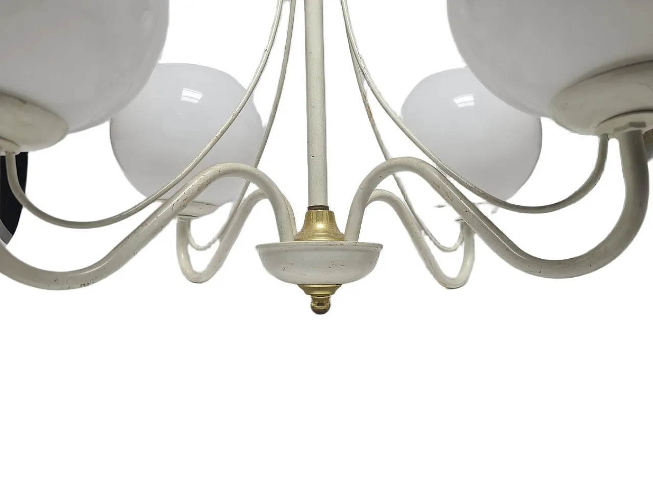 Lampadario Art Nouveau, Polonia, anni '70 7