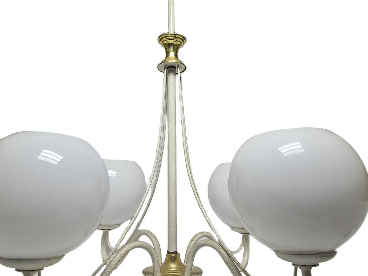 Lampadario Art Nouveau, Polonia, anni '70 9