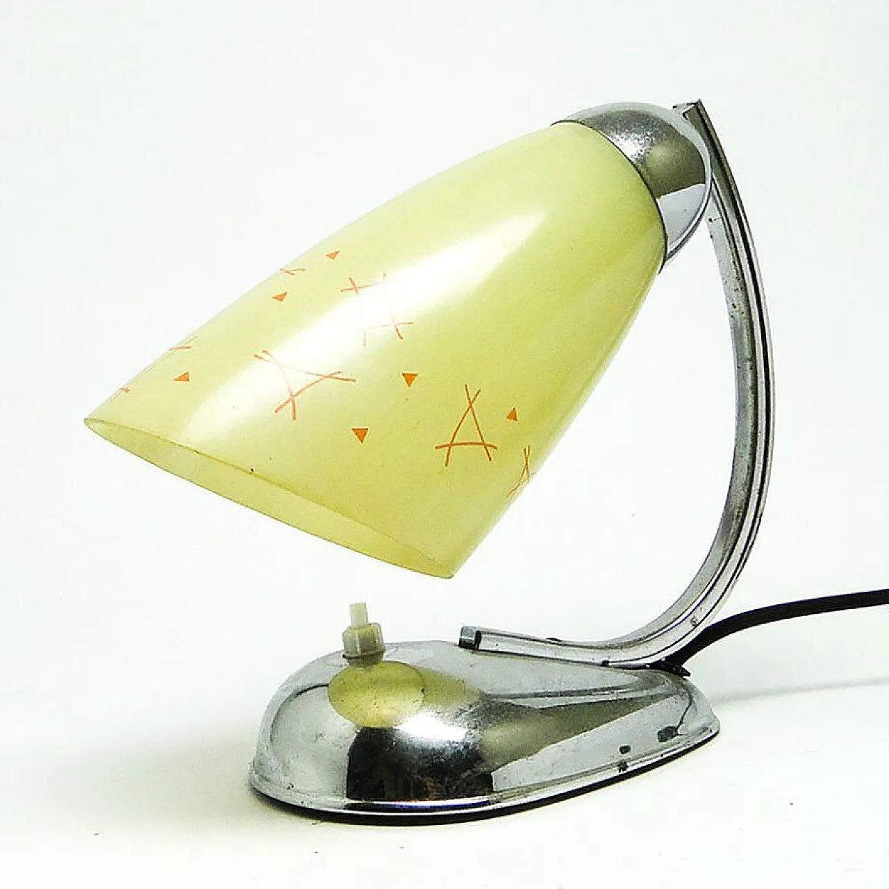 Lampada da notte in stile Space Age, disegnata da J. Hurka per Napako, Cecoslovacchia, anni '60. 4