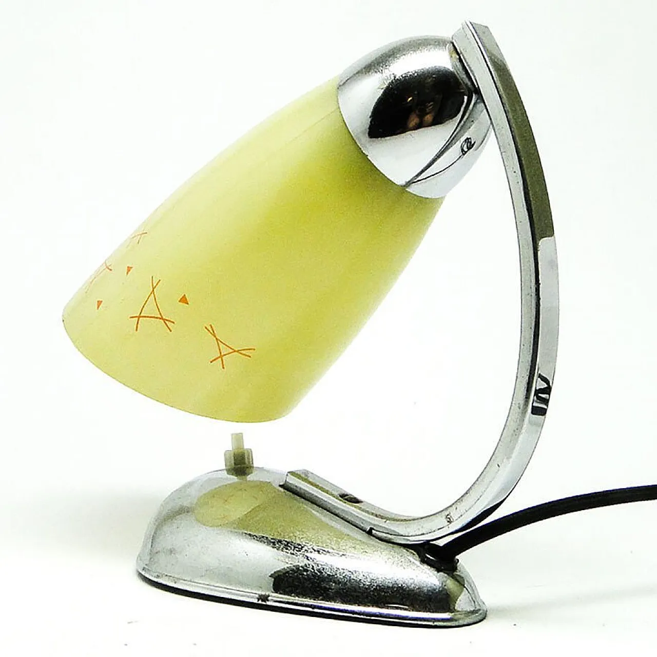 Lampada da notte in stile Space Age, disegnata da J. Hurka per Napako, Cecoslovacchia, anni '60. 6