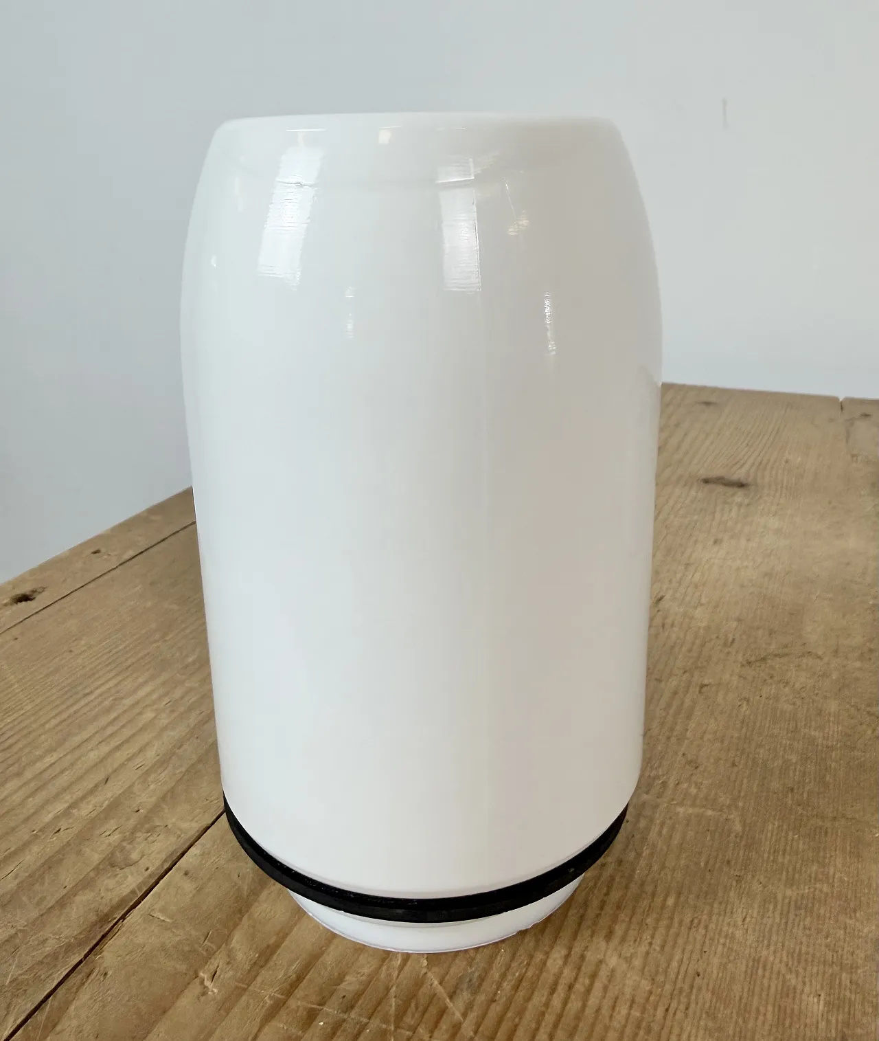 Vintage White Porcelain Ceiling Light, 1970s 7