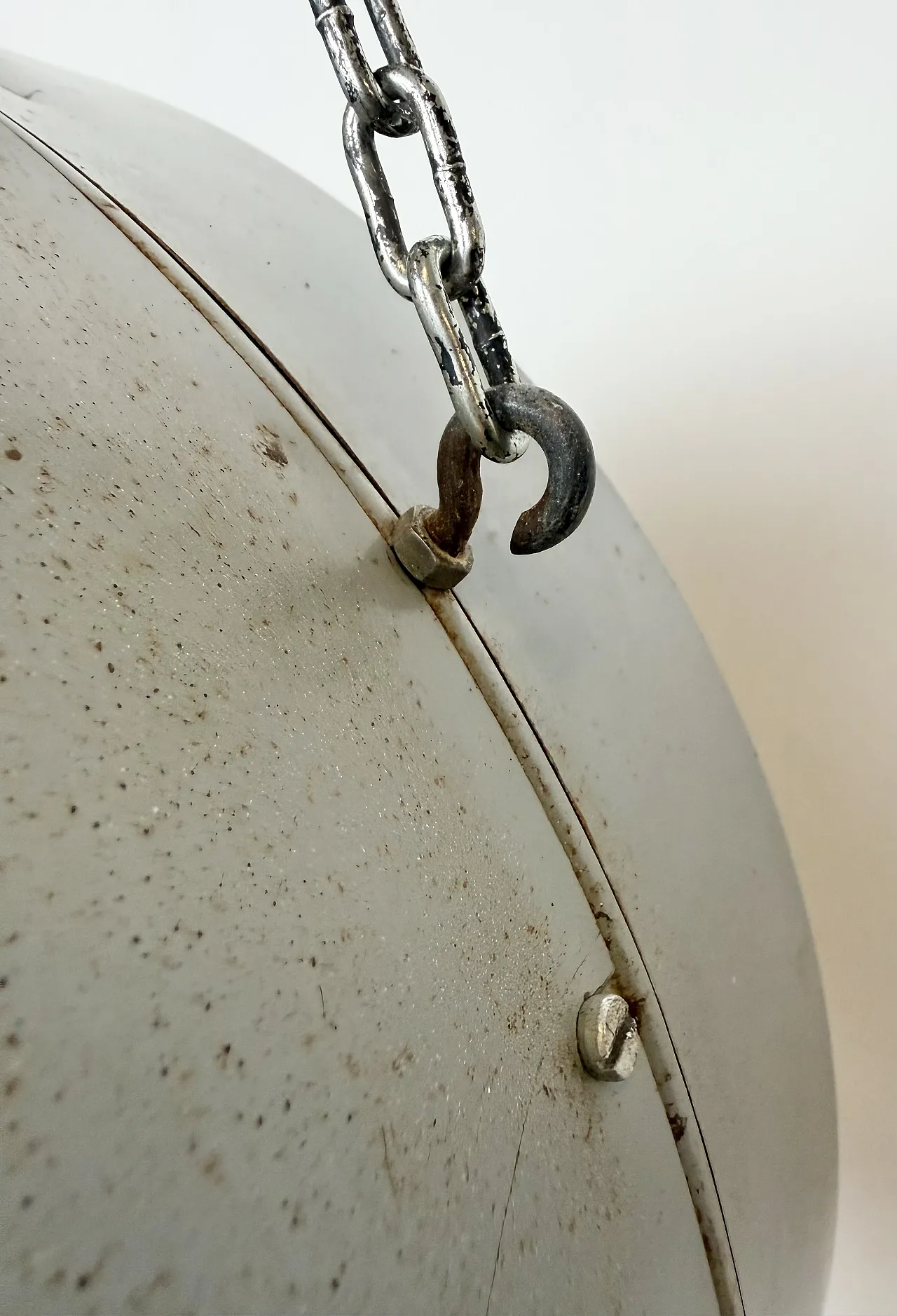 Industrial double sided railway or factory clock by Simlex, 1960s 8
