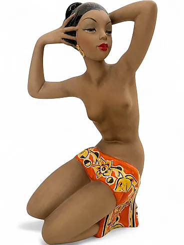 Samara ceramic sculpture manufactured by C.I.A. Manna