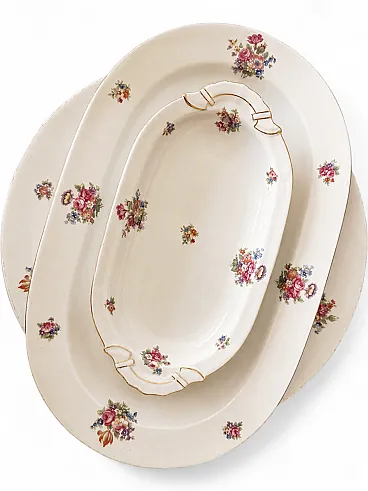 Set of 3 Seltmann Bavaria plates from the 1950s/60s