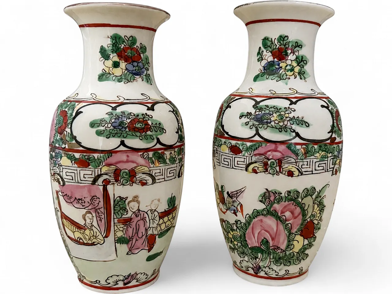 Pair of Chinese vases, 20th century 6